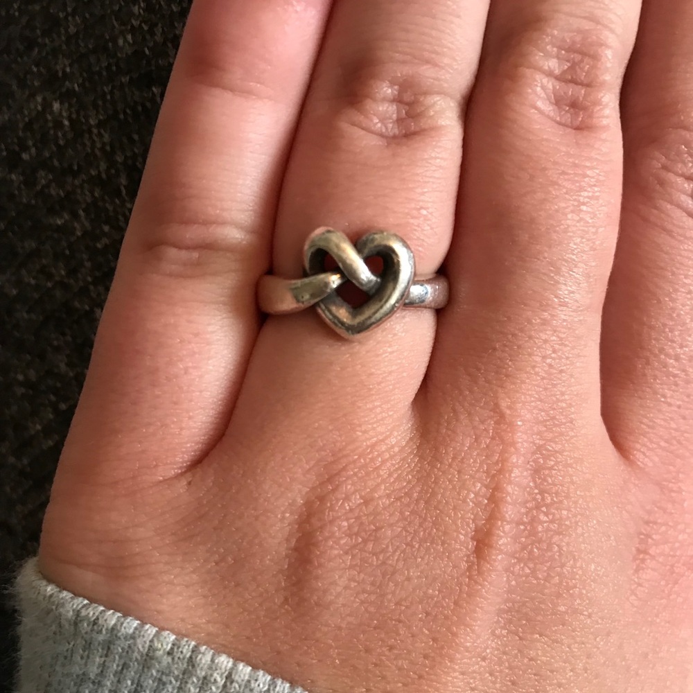 James Avery Heart Ring Size 7.5